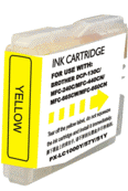 Brother LC51Y Yellow Compatible Ink Cartridge
